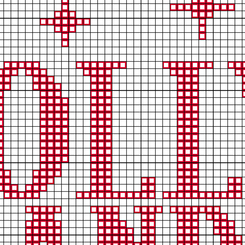 Holly & Jolly Cross Stitch Pattern - Image 3