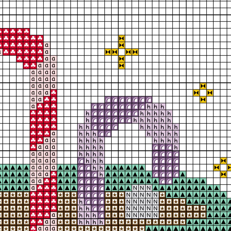 Hot Cocoa Candy Cross Stitch Pattern - Image 4