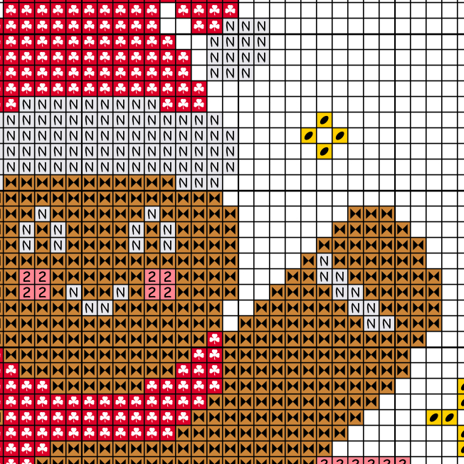 Hot Cocoa Gingerbread Man Cross Stitch Pattern - Image 4