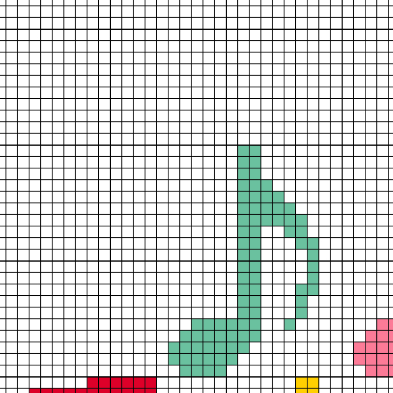 Music Notes Cross Stitch Pattern - Image 4