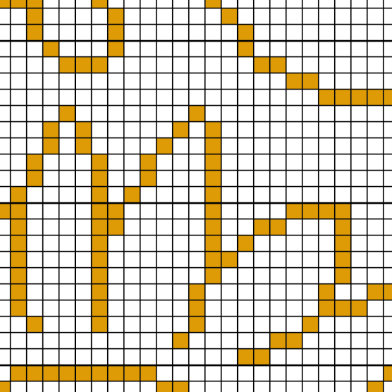 Swirly Sunflower Cross Stitch Pattern - Image 3