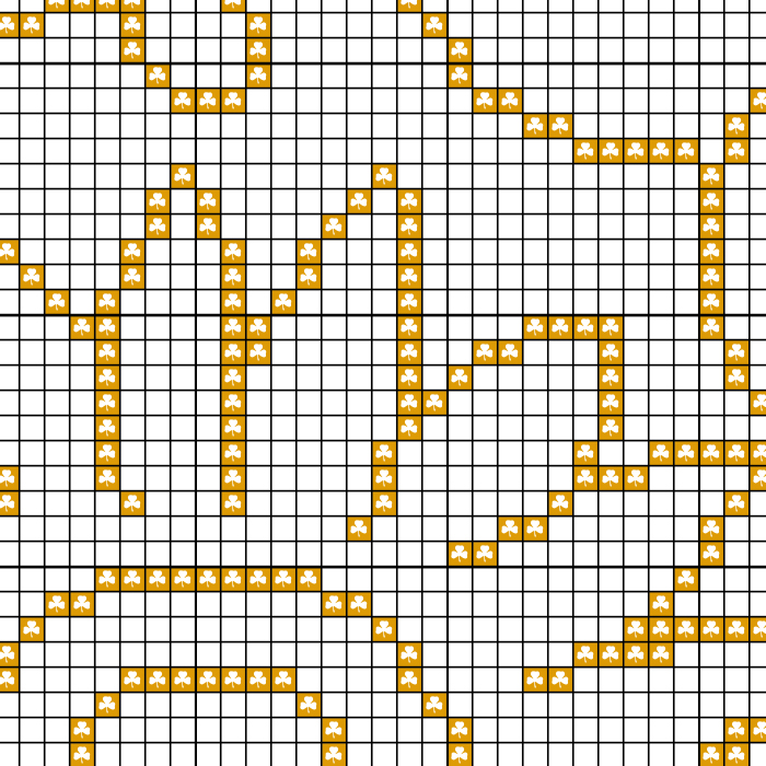 Swirly Sunflower Cross Stitch Pattern - Image 4