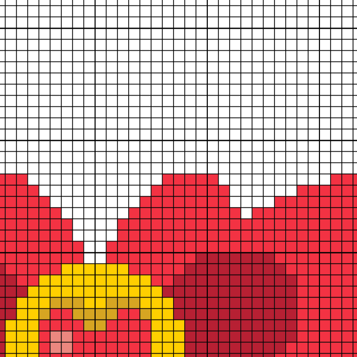 Heart Ribbon Cross Stitch Pattern - Image 4