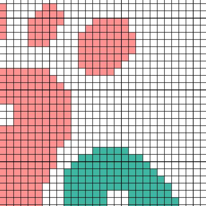 It's a Twin Cross Stitch Pattern - Image 3