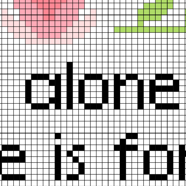 My Alone Time Is For Everyone's Safety Cross Stitch Pattern - Image 3