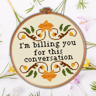 Todays New Cross Stitch Chart