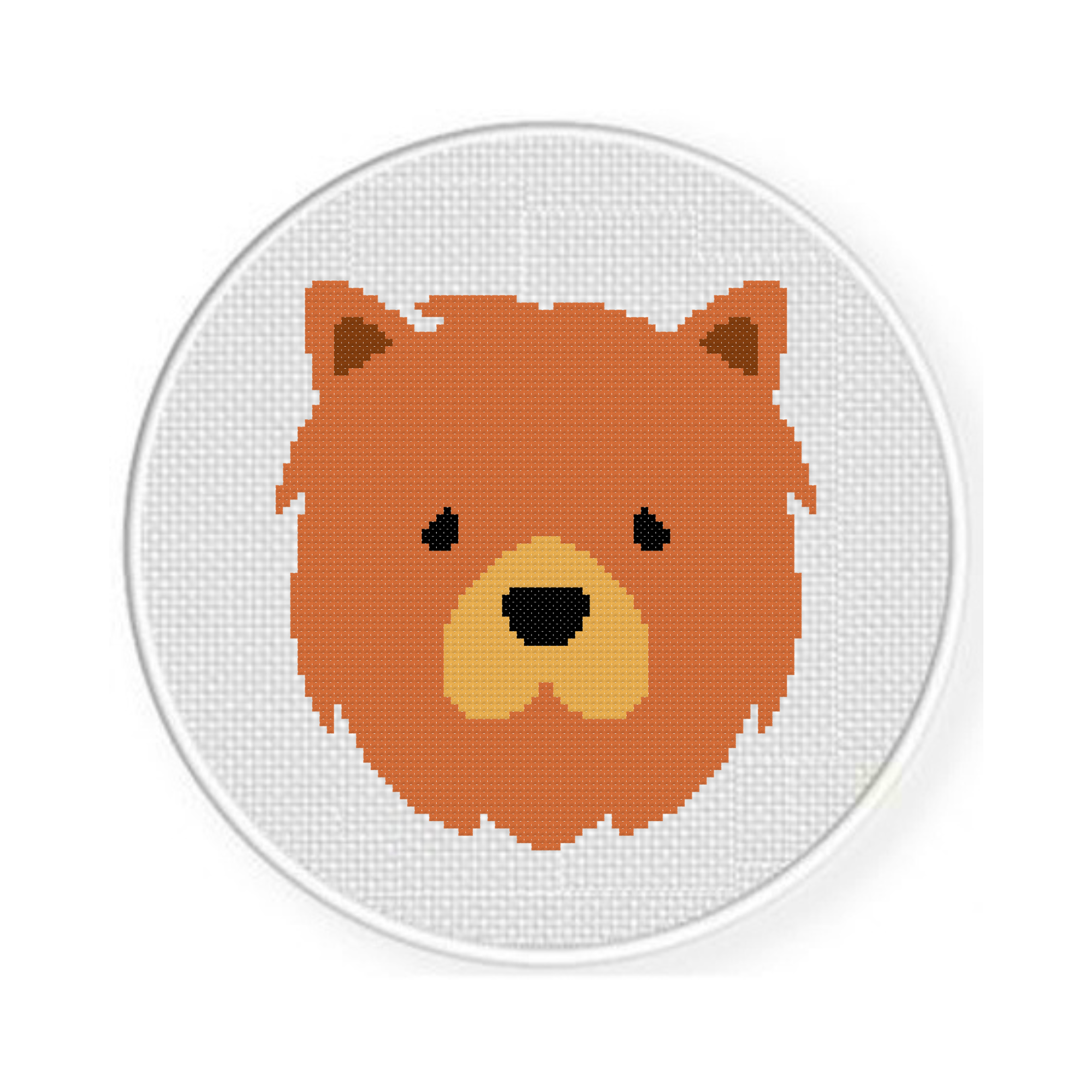 Chow Chow Face Cross Stitch Pattern - Image 2
