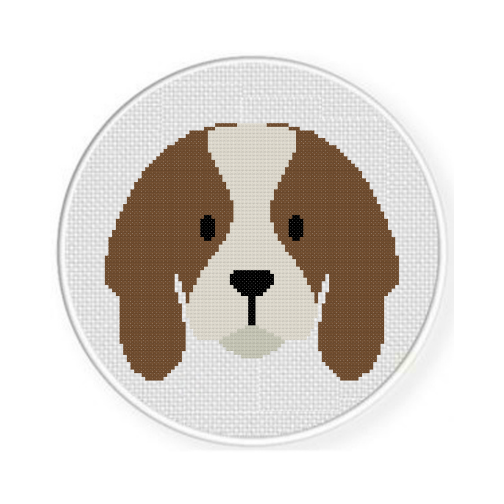 Springer Spaniel Pastel Pattern English Springer Spaniel Cross Stitch Pattern – Daily Cross Stitch