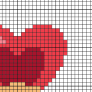 Heart Ring Cross Stitch Pattern - Image 3