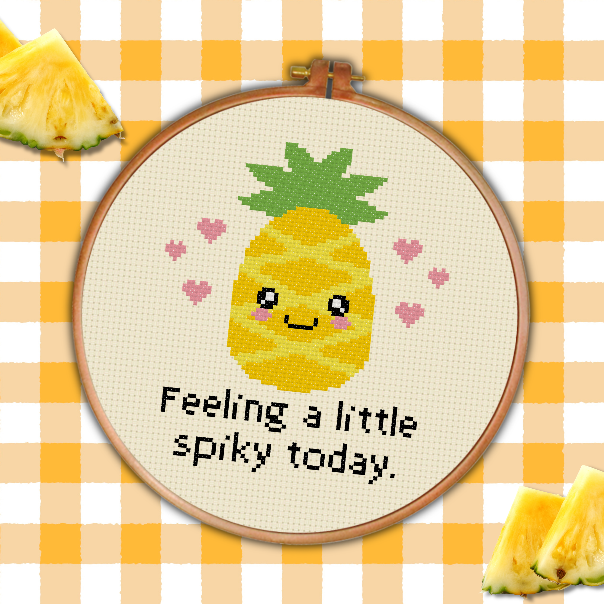 Feeling A Little Spiky Today Cross Stitch Pattern
