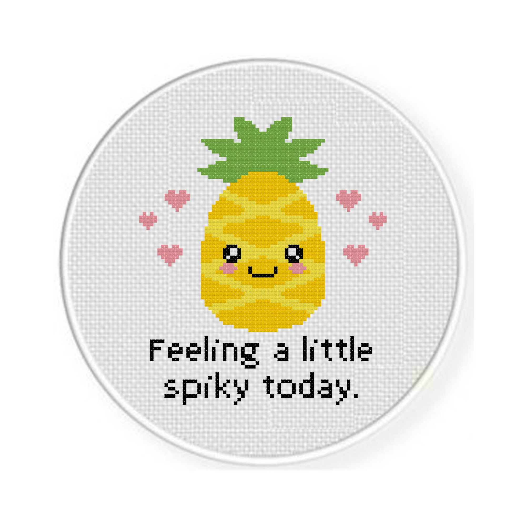 Feeling A Little Spiky Today Cross Stitch Pattern - Image 2
