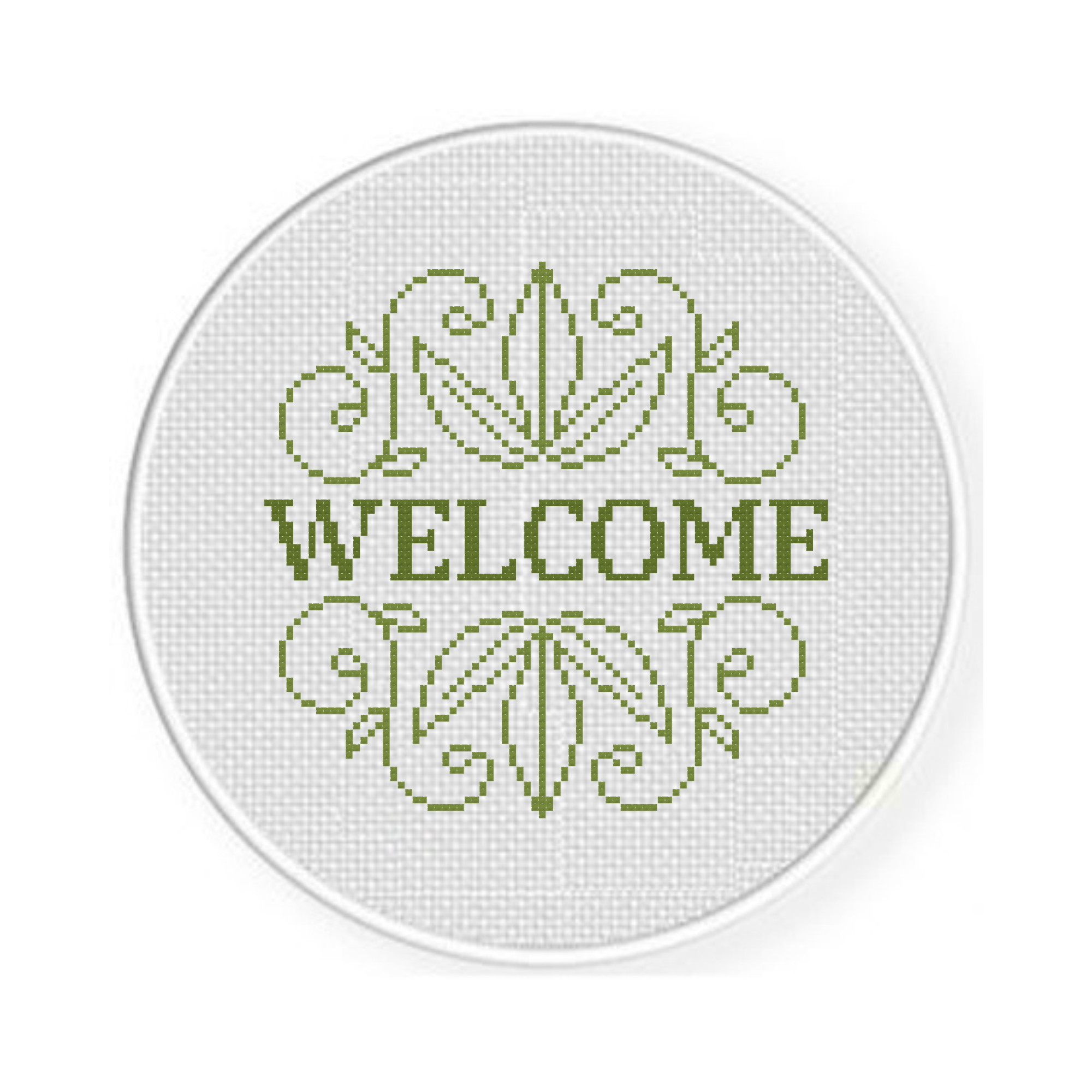 Welcome Cross Stitch Pattern - Image 2
