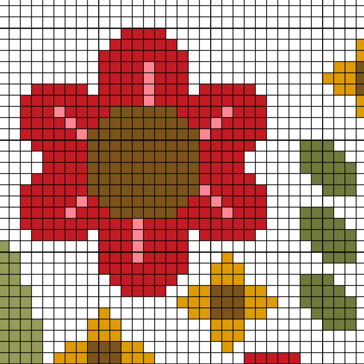 Folksy Bird Cross Stitch Pattern - Image 4