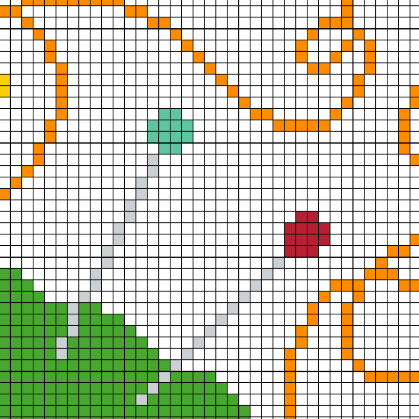 Pin Cushion Frame Cross Stitch Pattern - Image 3