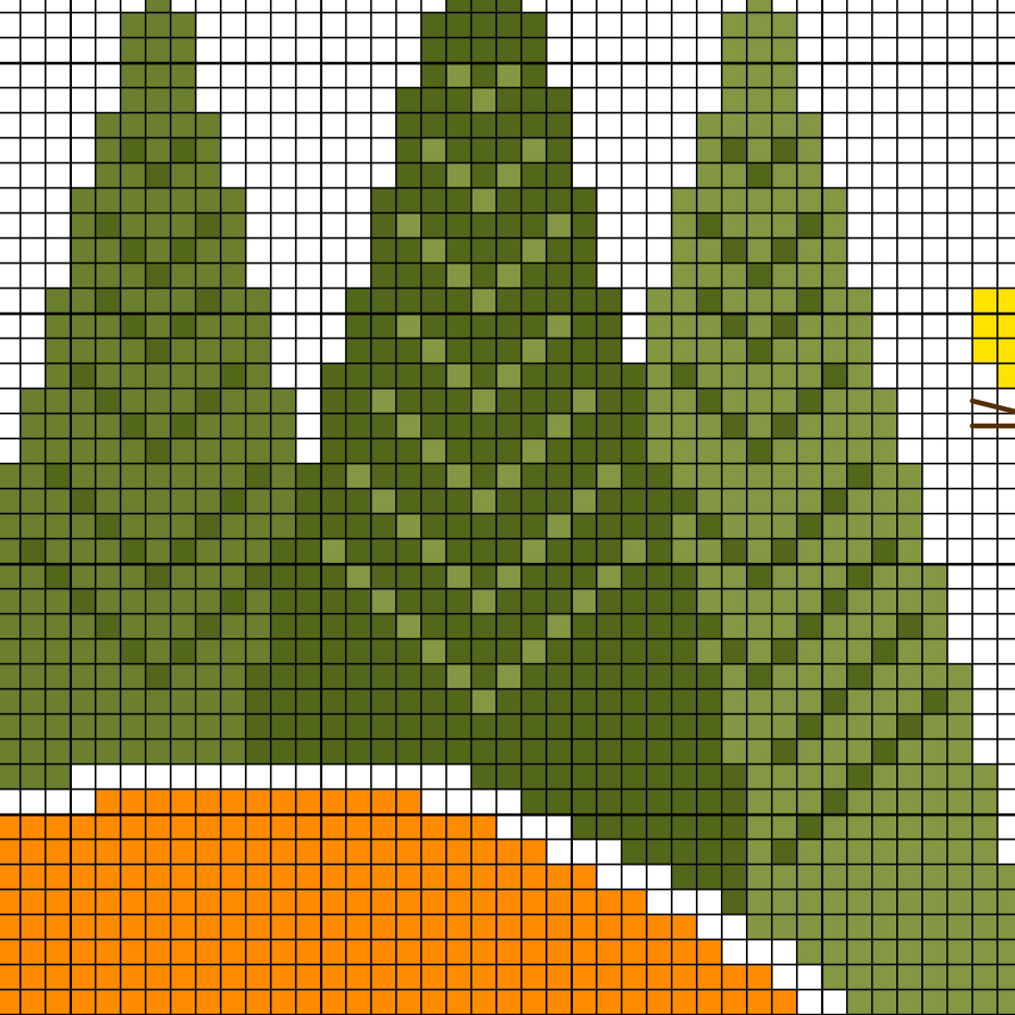 Woodland Fox Cross Stitch Pattern - Image 4