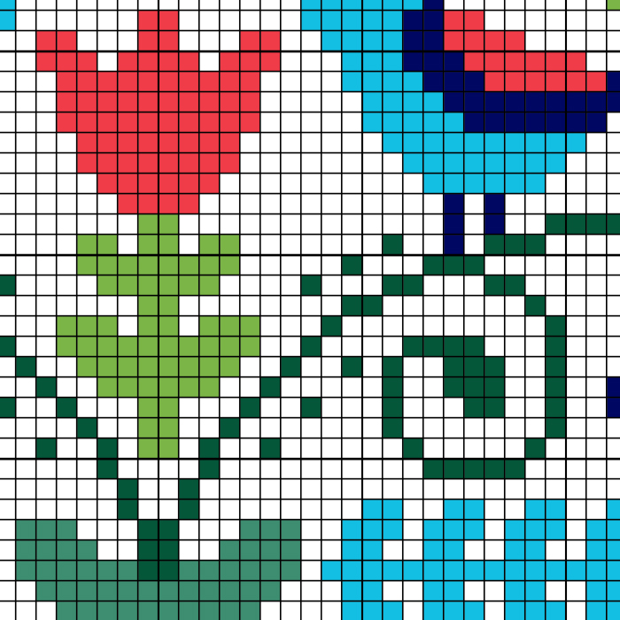 Folk Birds Cross Stitch Pattern - Image 4