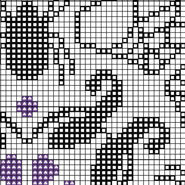 Spider Block Deco Cross Stitch Pattern - Image 3