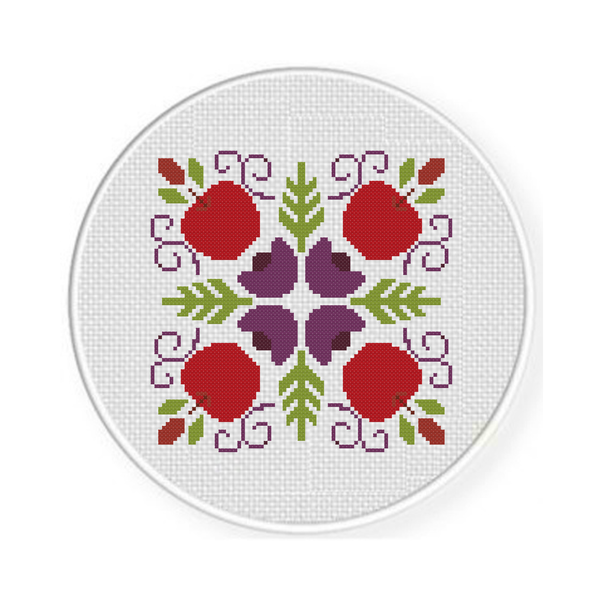 Harvest Harmony Deco Cross Stitch Pattern - Image 2