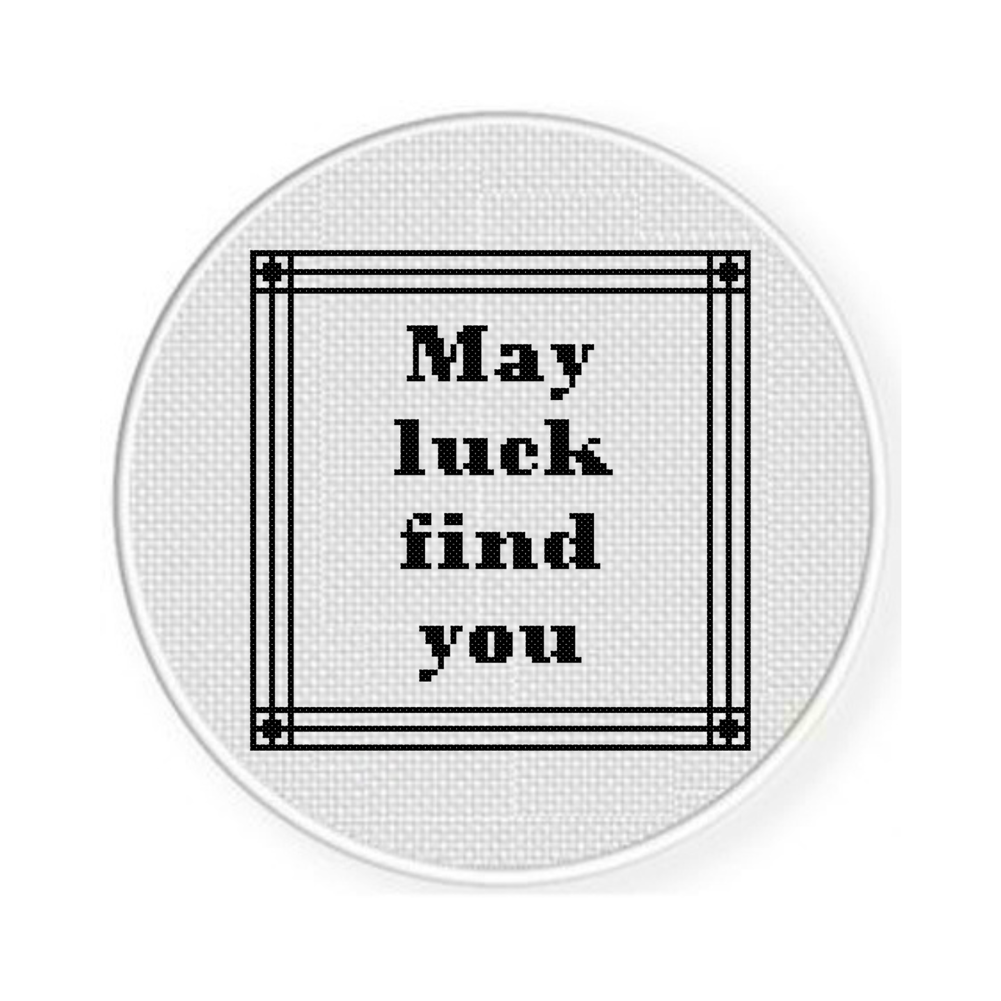 May Luck Find You Cross Stitch Pattern - Image 2