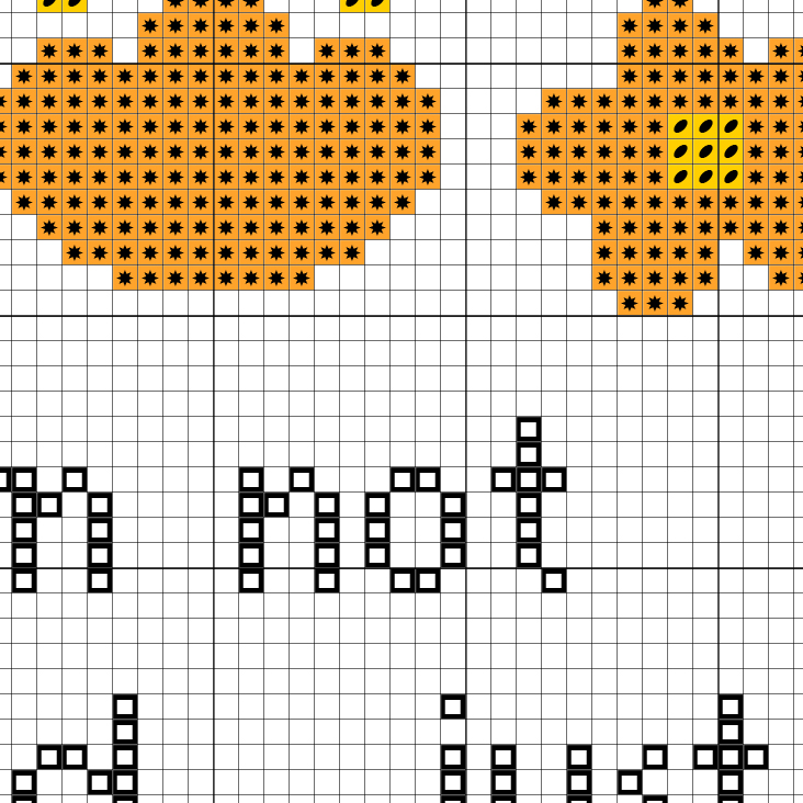 I'm Not Mad Cross Stitch Pattern - Image 3
