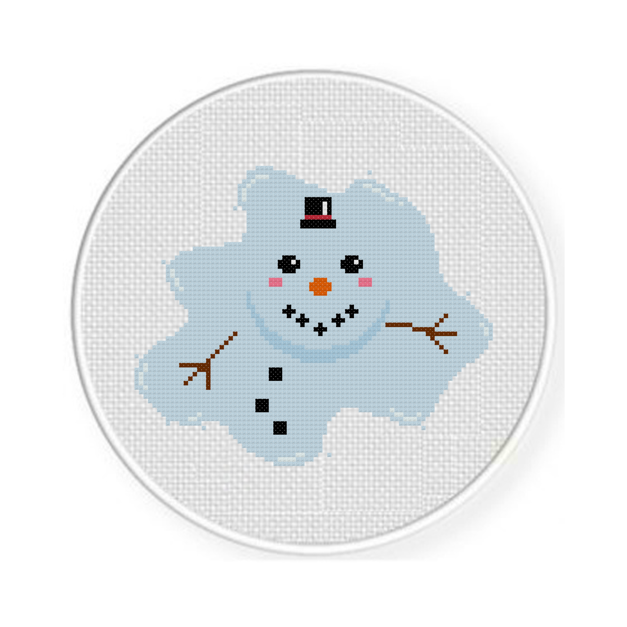 Mister Snowmelt Cross Stitch Pattern - Image 2
