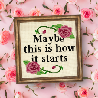 Todays New Cross Stitch Chart