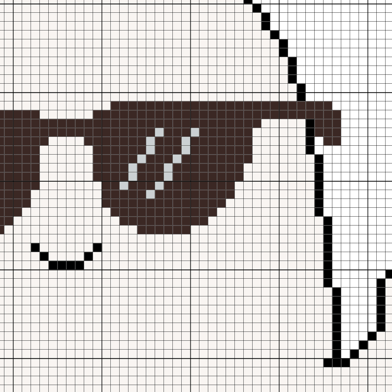 Too Cool Ghost Cross Stitch Pattern - Image 4