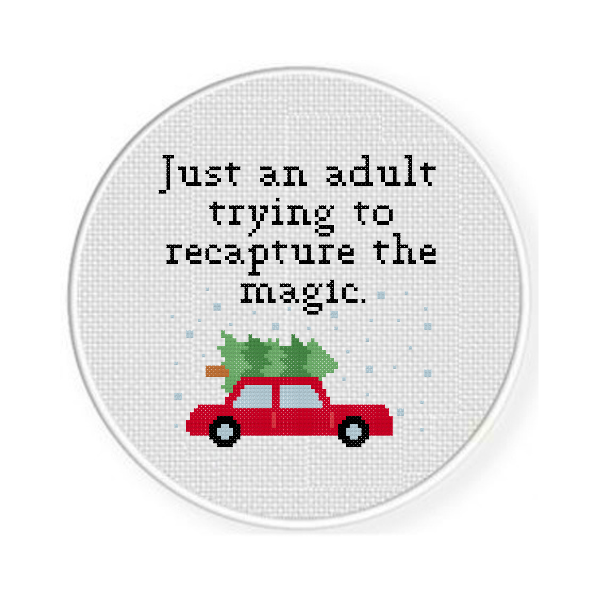 Just An Adult Trying To Recapture The Magic Cross Stitch Pattern - Image 2