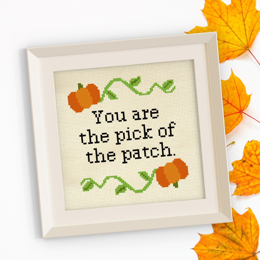 Pick Of The Patch Cross Stitch Pattern