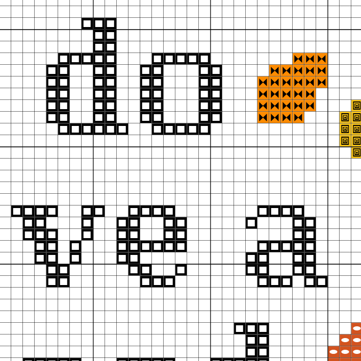 I Do Love A Good Crunchy Leaf Cross Stitch Pattern - Image 3
